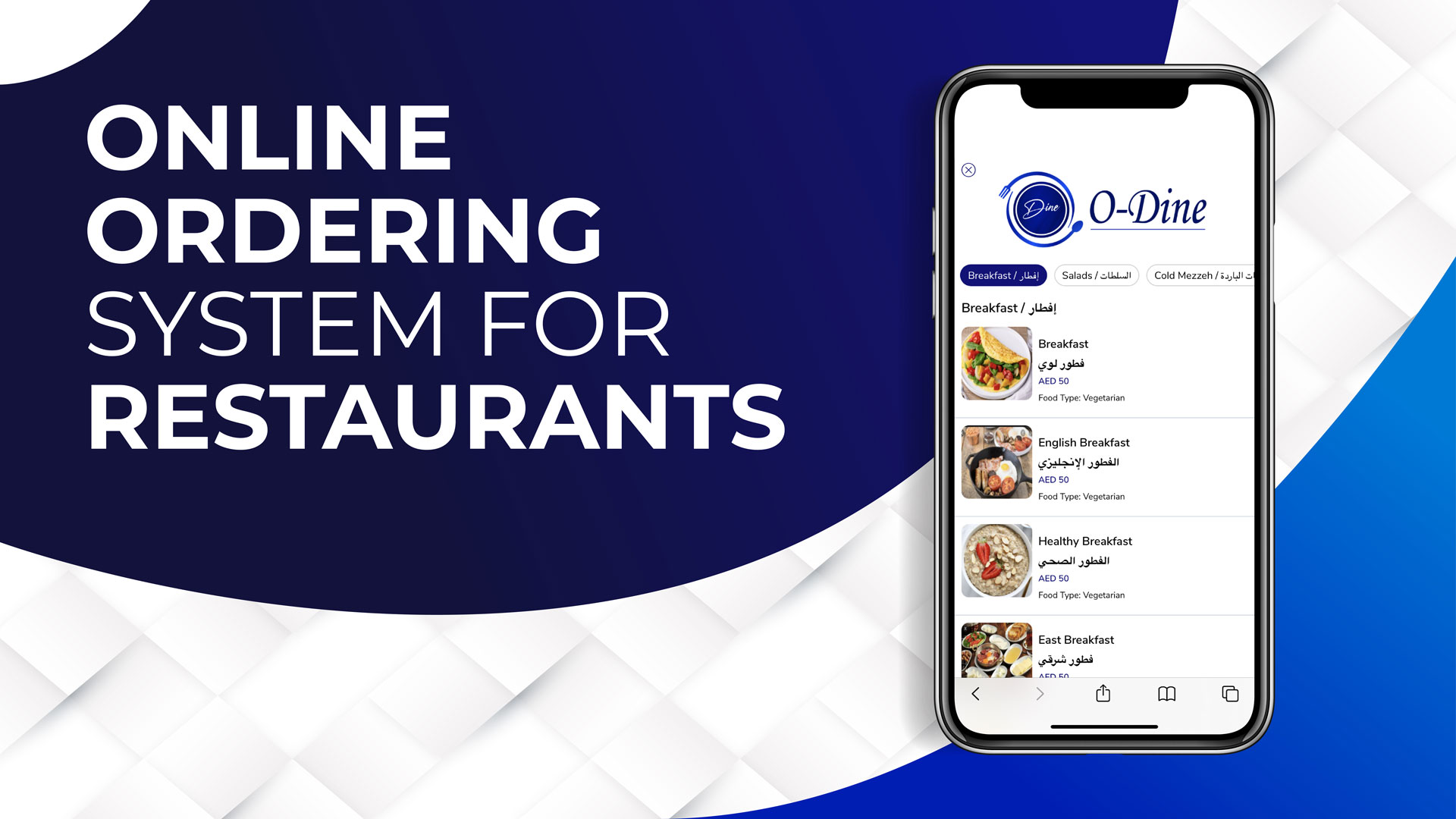 Online Ordering System for Restaurants