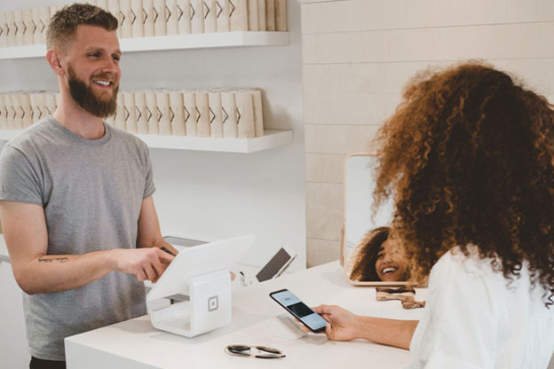 Touch POS Machine use for shop